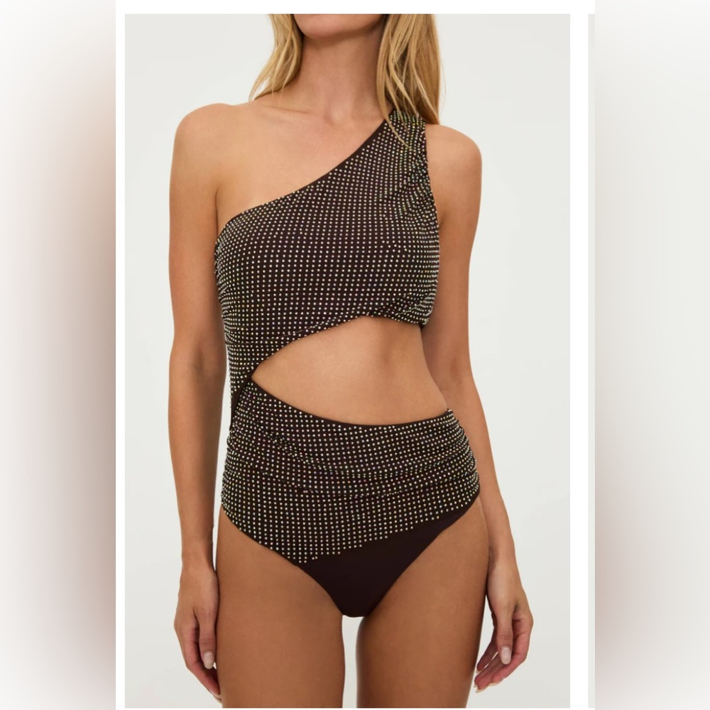 Beach Riot Anja One Piece Java Jewel- Size Small - Picture 6 of 12
